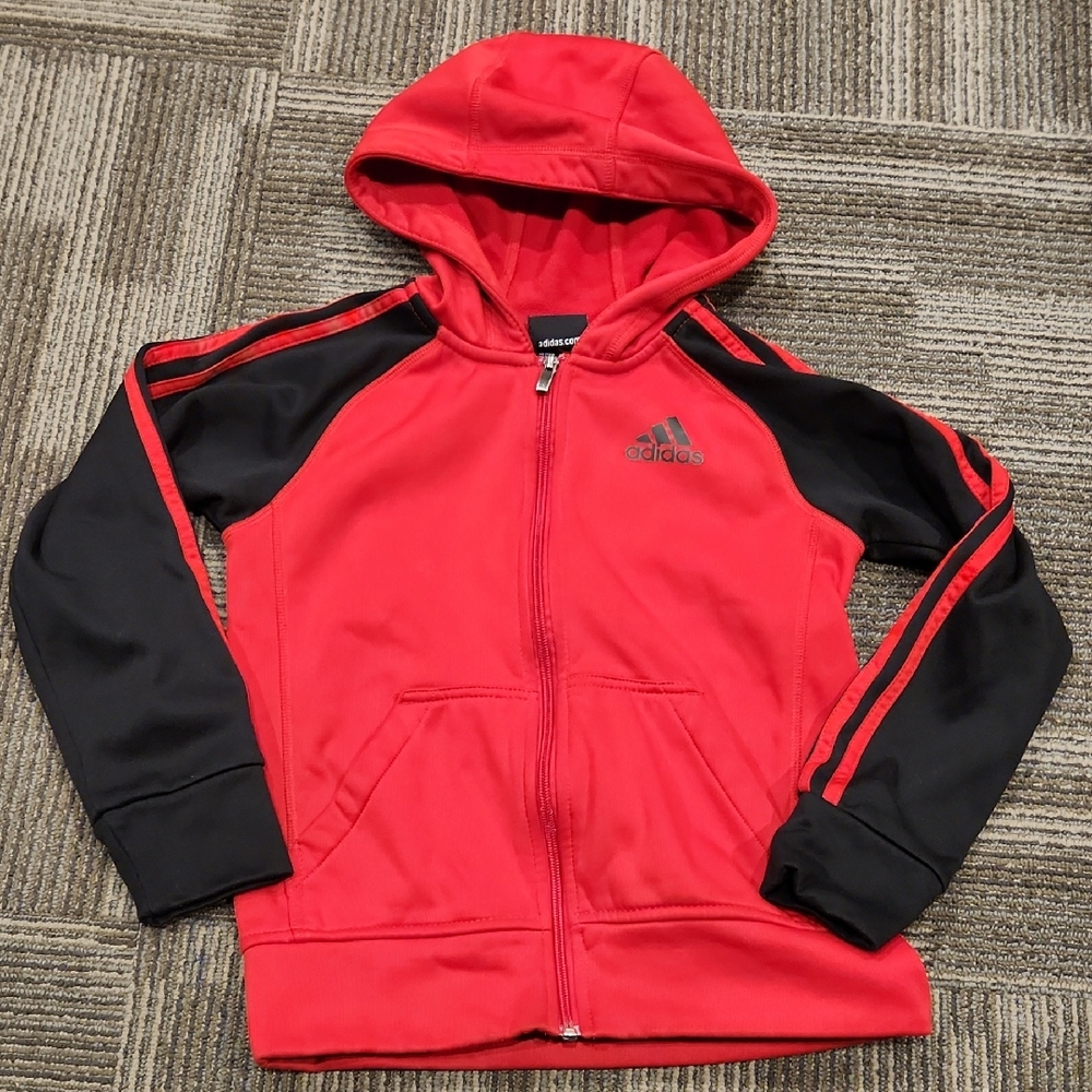 Red Adidas Hoodie